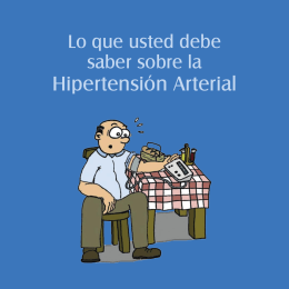 Hipertensión Arterial - Gobierno de Canarias