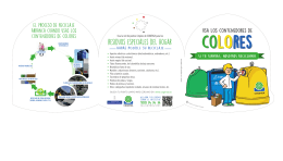 folleto reciclaje cogersa 2015