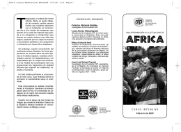 2008-12 triptico AFRICA:folleto AFRICA2008