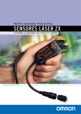ZX Laser sensor Folleto
