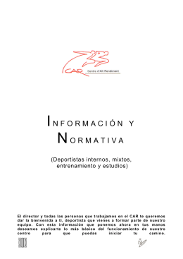 Información y Normativa General