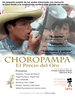 choropampa - Guarango Film and Video