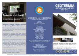Folleto 1 - UEG (Unión española de geotermia)