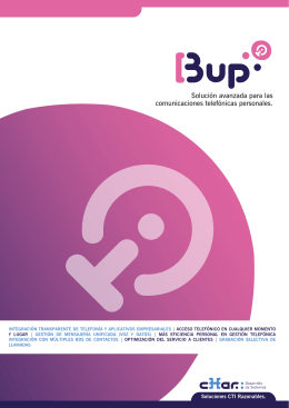 folleto BUP.indd
