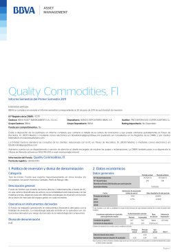 Quality Commodities, FI
