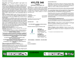 HYLITE 540 - Servicio Agrícola y Ganadero
