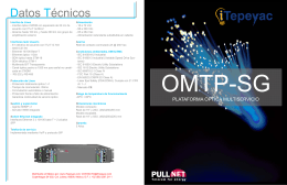 Folleto OMTP Smart Grid v2.0