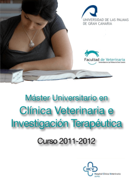 Folleto informativo CVIT - Colegio Oficial de Veterinarios de Madrid
