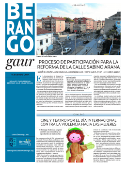 Berango gaur Nº 47 Octubre 2014 (PDF 917 KB)