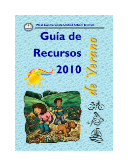 2009-2010_Summer Resource Guide_Spanish-v2