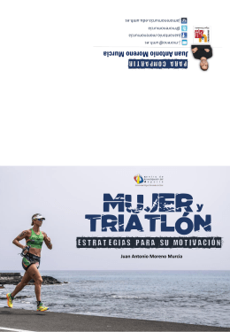 Descargar folleto divulgativo charla Mujer y triatlón, estrategias para