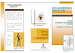folleto concurso tecno1 - Fundación Juanelo Turriano