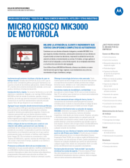 Micro Kiosco MK3000