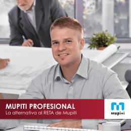 Mupiti como Mutualidad Alternativa al RETA.