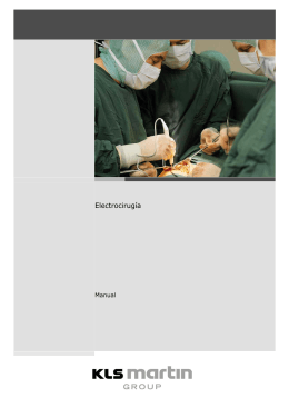 Manual Electrocirugía (Básicos & Riesgos) (PDF 1.3 MB)