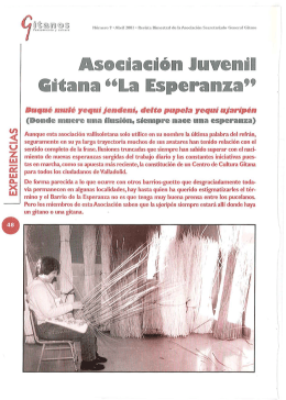 Asociación Juvenil Gitana La Esperanza (Valladolid)