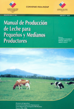 Manual de Producción de Leche para Pequeños y - Inicio