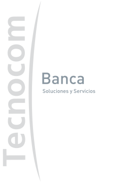 FOLLETO Sector Banca l España