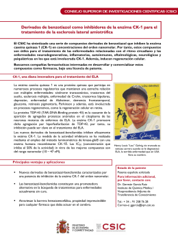 Technological Offer Leaflet - Instituto de Química Médica