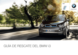GUÍA DE RESCATE DEL BMW i3