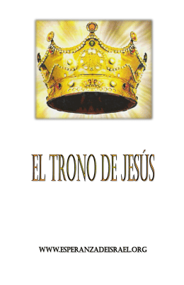 37. El Trono de Jesús