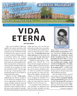Vida Eterna - Tony Alamo Christian Ministries