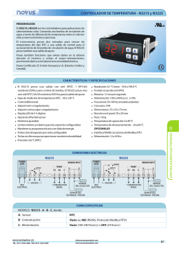 Folleto N321S y N322S.cdr - Controlador de Temperatura N480D