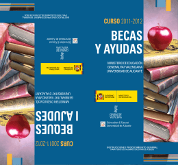 folleto de instrucciones - Universidad de Alicante