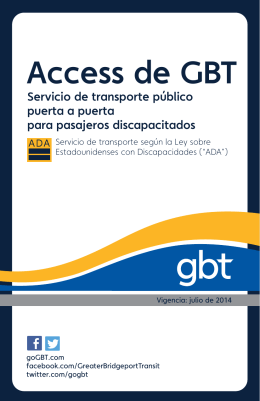 Access de GBT - Greater Bridgeport Transit