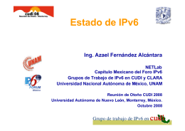 Grupo de IPv6
