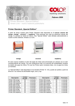 Febrero 2009 2 Printer Standard „Special Edition“ Green
