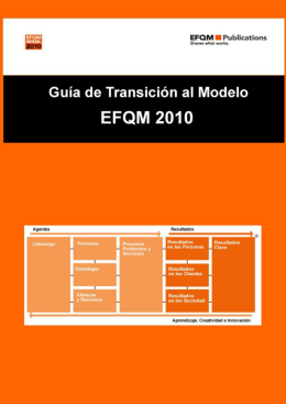 Guía de Transición al Modelo EFQM