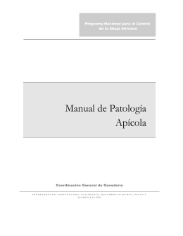 Manual de Patología Apícola