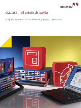 CMC 356 Product Brochure - Spanish