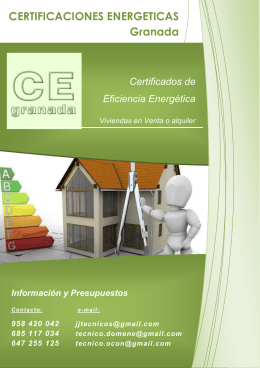 Folleto A5_2caras - Certificados Energeticos Granada