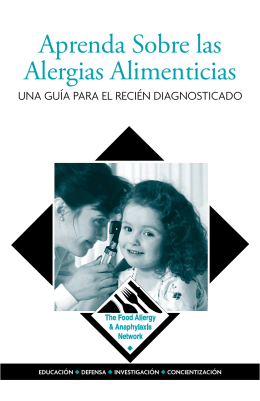 Guía Para Vivir Con Alergias Alimenticias
