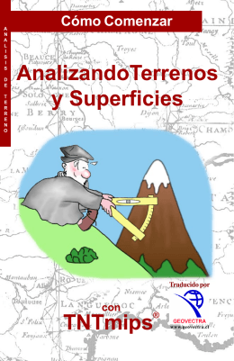 AnalizandoTerrenos y Superficies TNTmips®