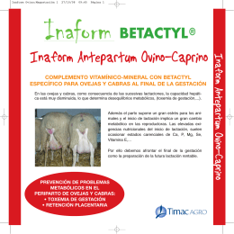 folleto inaform antepartum ovino caprino