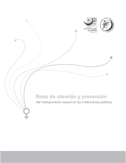 Rutas de atención y prevención - Instituto Nacional de las Mujeres