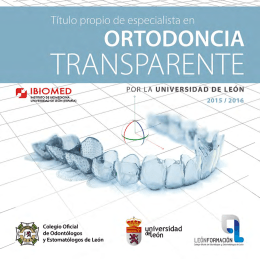 Programa del curso - Colegio de Dentistas de Pontevedra y Ourense