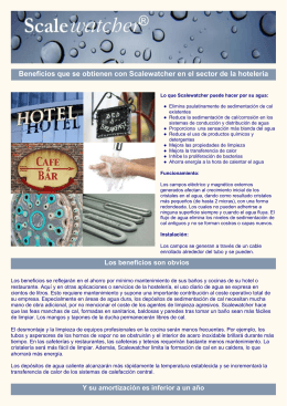 SW hospitality leaflet Spanish V4