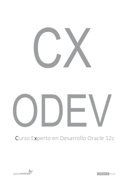 CX ODEV PRESENCIAL 2015 FOLLETO