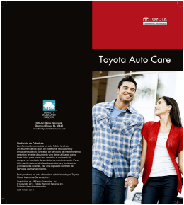 Toyota Auto Care - Toyota Financial Services
