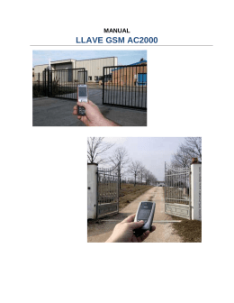 LLAVE GSM AC2000