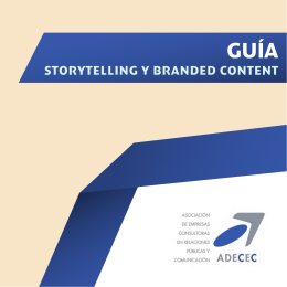 GUÍA Storytelling y Branded Content