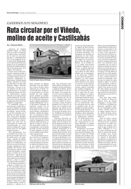 artículo Diario del AltoAragón 18/04/2010
