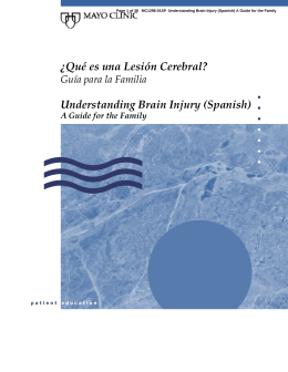 ¿Qué es una Lesión Cerebral? Understanding Brain Injury (Spanish)