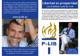 Libertad es prosperidad - P-Lib