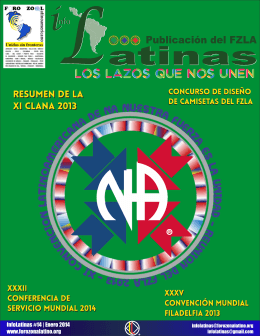 Revista InfoLatinas #14, Enero-Junio 2014