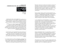 Cronicas 1997 – Un Suomesta folleto